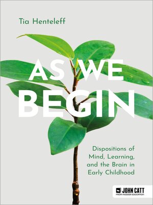 cover image of As We Begin